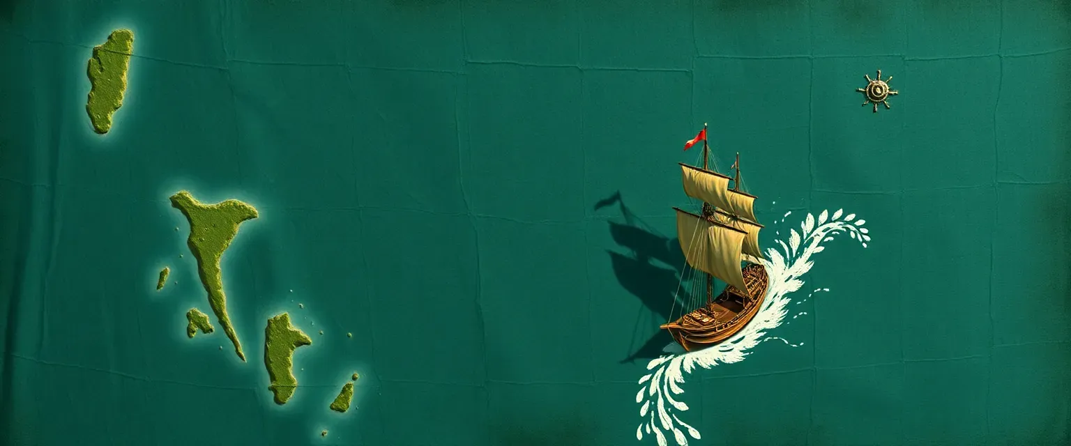 El un mundo de fantasía épica pero con una temática más centrada en los corsarios y piratas. Concretamente nuestros protagonistas son un grupo que escuchó sobre la leyenda de  "El Manila" un misterioso barco desaparecido descrito como tan cargado de oro que casi vuelca.

No se sabe dónde está exactamente, únicamente que su paradero se encuentra pasando un sitio llamado "El Deshuesadero" donde ningún barco sobrevive.

Los protagonistas deberán conseguir un barco y embarcarse sin embargo se sabe que no serán los únicos, siendo casi una carrera mortal por el tesoro del Manila