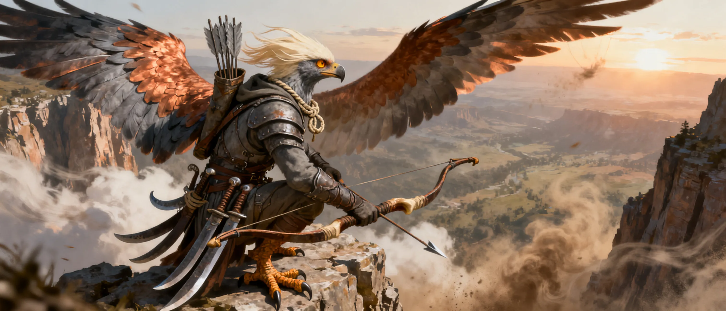 They are an arakockra  a race of Bird People you can pick in DND but Ive been wondering so far what should my characters backstory  should be exactly.