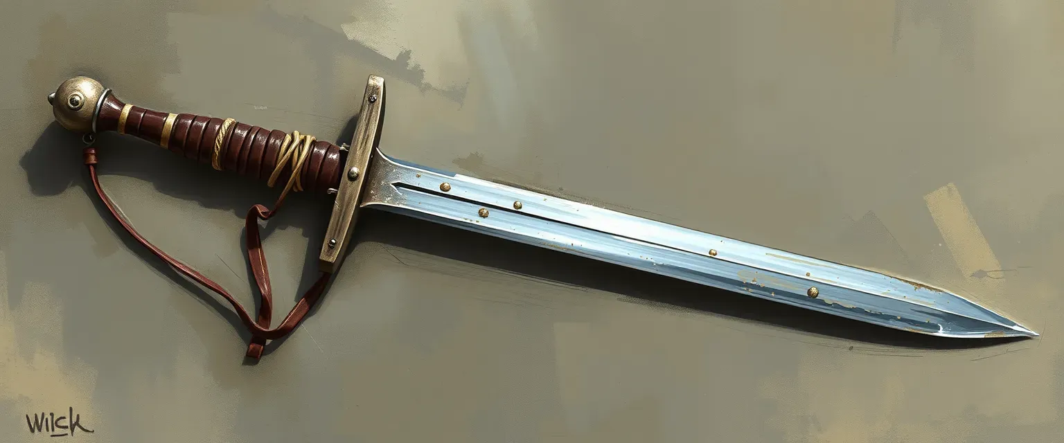 Stained Iron Longsword